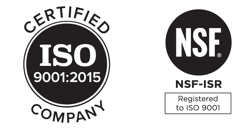 ISO 9001:2015 NSF-ISR